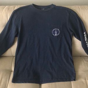 Blue Vineyard Vines long sleeve shirt
